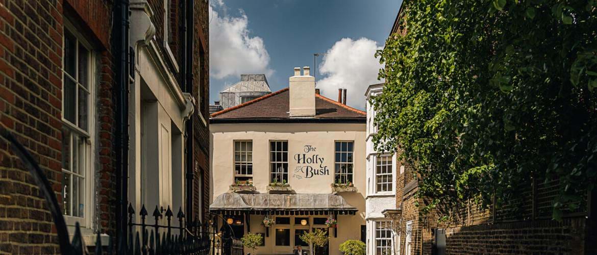 Exterior of The Holly Bush, Hampstead