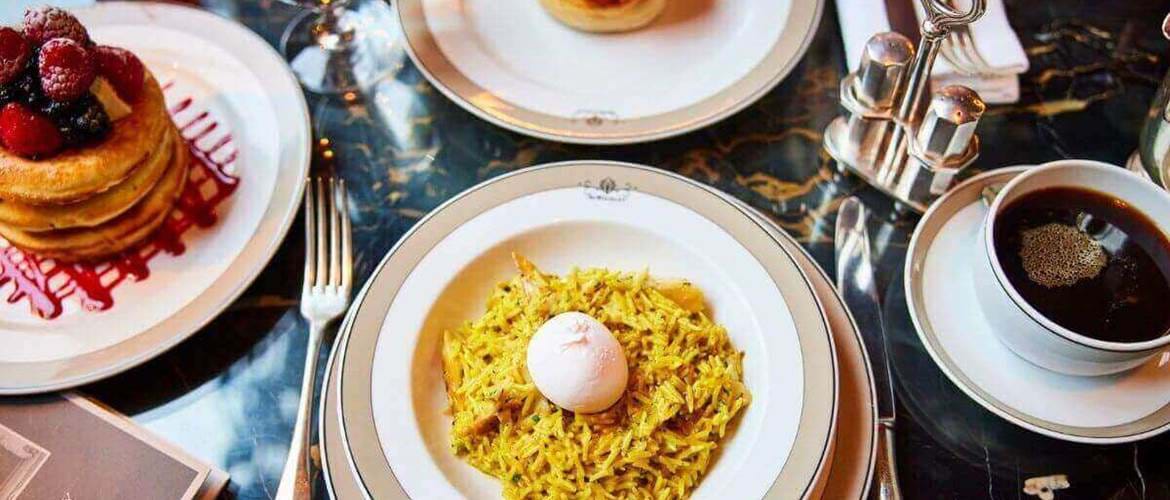 Kedgeree and Breakfast Dishes at The Wolseley