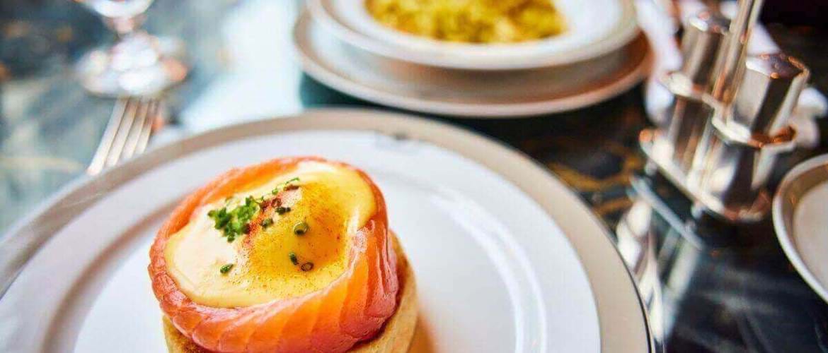 Eggs Royale at The Wolseley