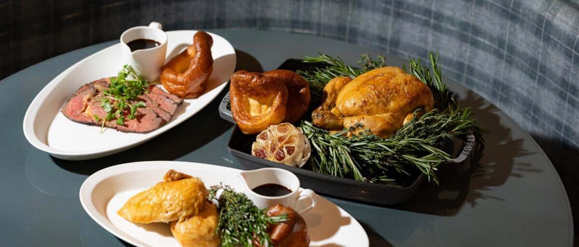 Sunday Roast at Whitcomb's at The Londoner