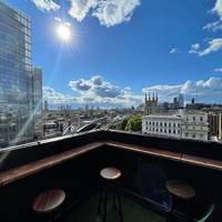 View across London from London Bridge Rooftop