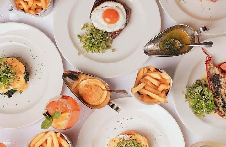 Brunch Dishes at 1 Lombard Street
