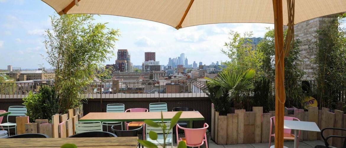 The Rooftop Terrace at KRAFT Dalston