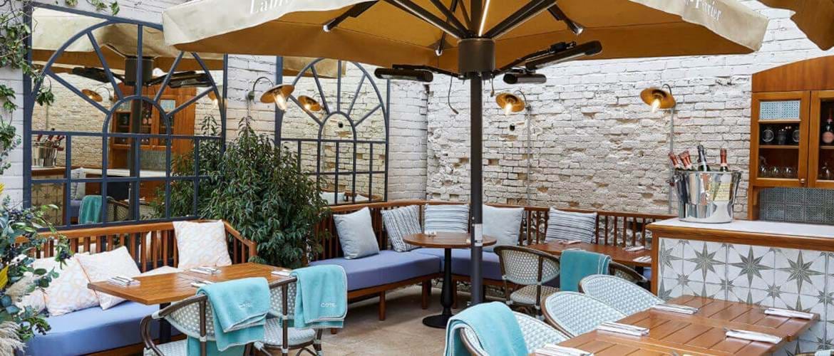 Outdoor Seating at Cote Brasserie Henley