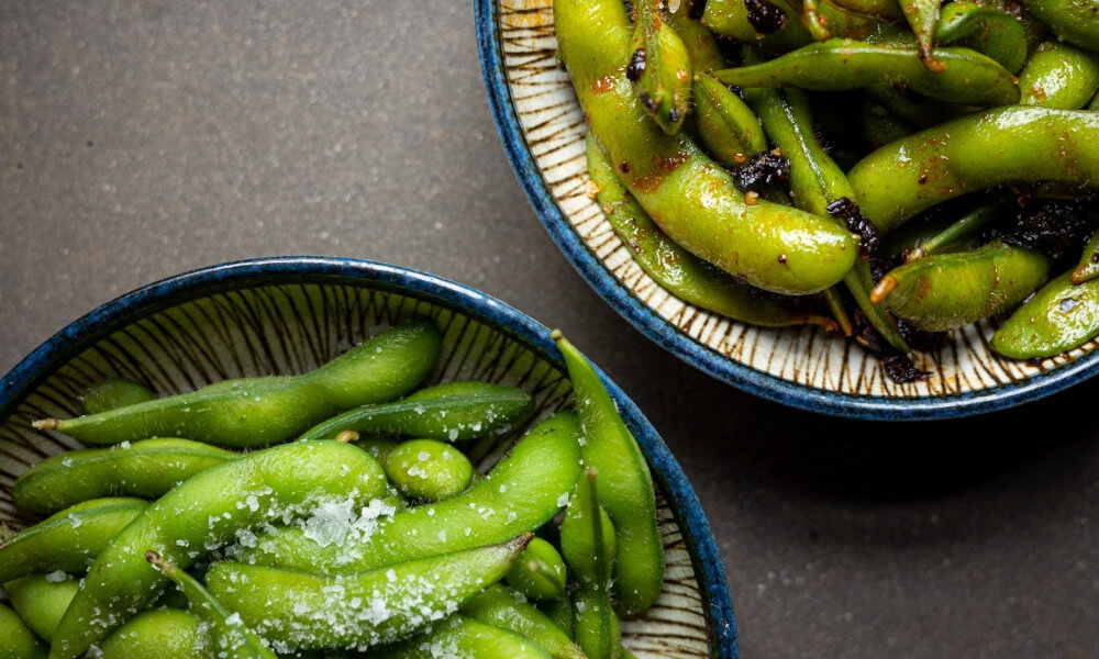 Edamame at Lucky Cat - Gordon Ramsay Restaurant