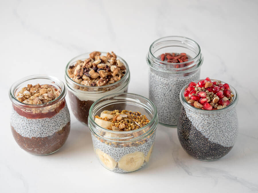 Bruncher Chia Seed Pudding Recipe- different types of chia seed pudding